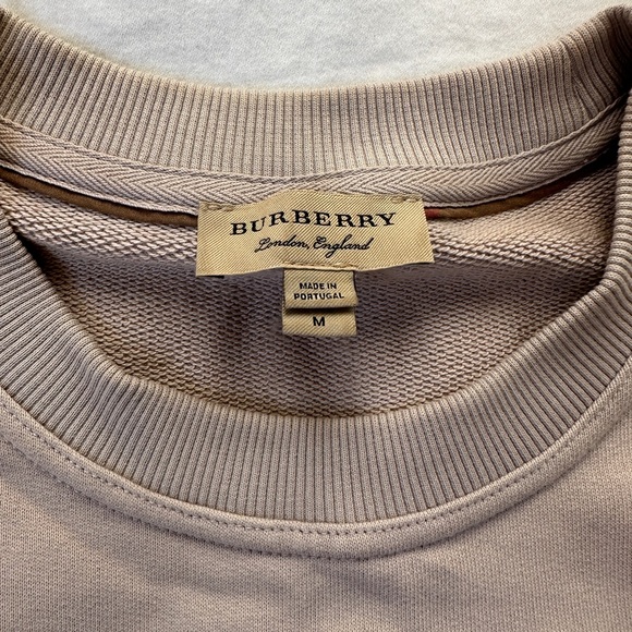 Burberry Grey Lilac crewneck sweater - Picture 2 of 6